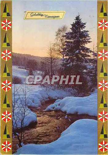 Cartes postales moderne Gelukking Nieuwjaar