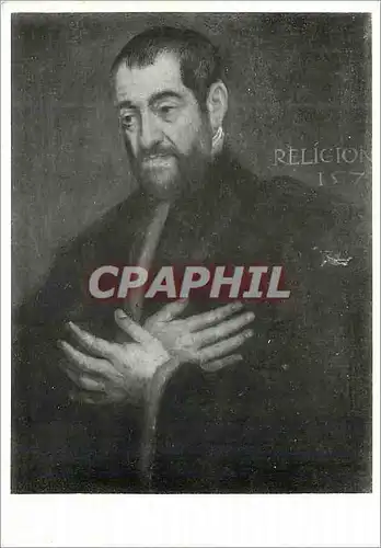 Cartes postales moderne Venezia Scuola Grande di San Rocco Tintoretto Autoritratto