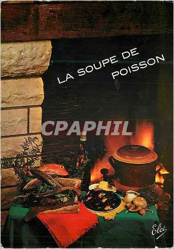 Moderne Karte Nos Recettes Regionales la Soupe de Poisson