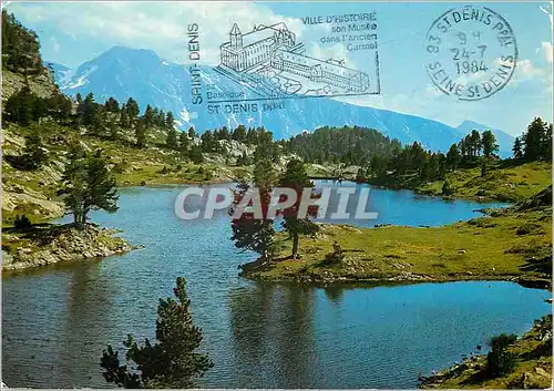 Moderne Karte Chamrousse (Isere) le Lac Achard