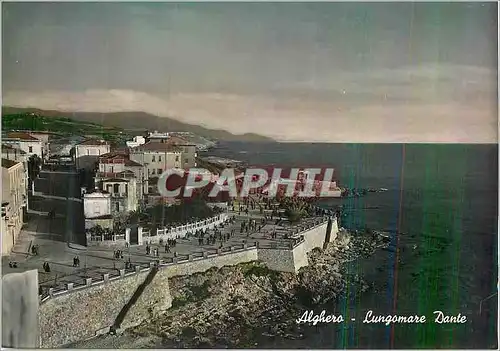 Cartes postales moderne Alghero Lungomare Dante