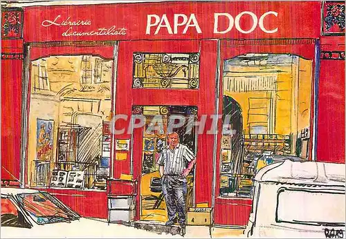 Cartes postales moderne Librairie Documentaliste Papa Doc 130 Rue Lamarack 75018 Paris