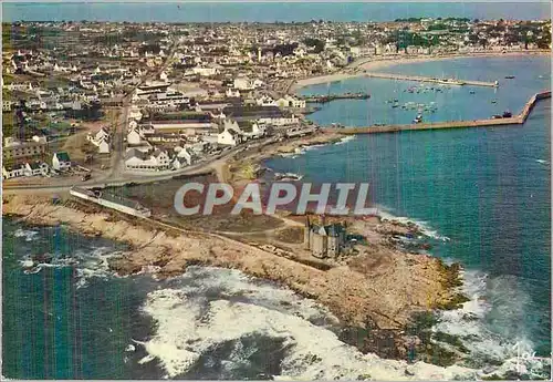 Cartes postales moderne Quiberon  (Morbihan) Port Maria et le Chateau du Tupot