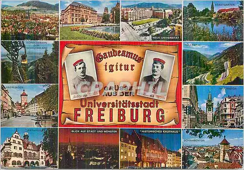 Cartes postales Freiburg Universitatsstadt