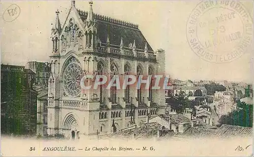 Ansichtskarte AK Augouleme la Chapelle des Bezines
