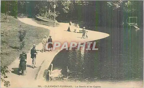Cartes postales Clermont Ferrand le Bassin et les Cygnes