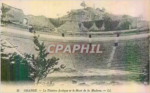 Cartes postales Orange Le Theatre Antique et le Mont de la Madone
