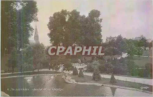 Cartes postales Valenciennes Jardin de la Rhonelle