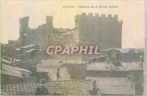Cartes postales Salon Chateau de la Reine Jeanne