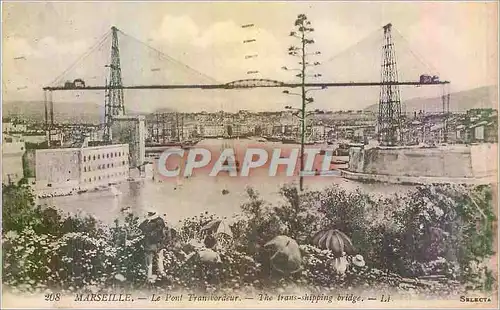 Cartes postales Marseille Le POnt Transbordeur