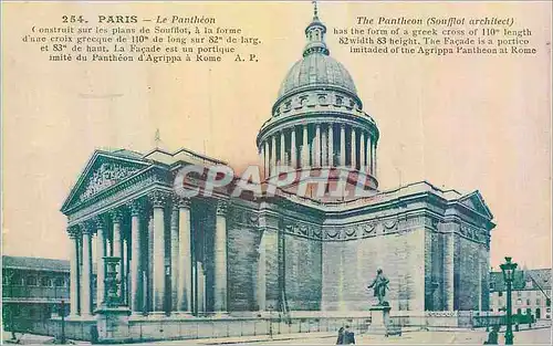 Cartes postales Paris Le Pantheon