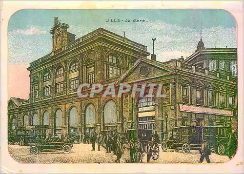Cartes postales Lille La Gare