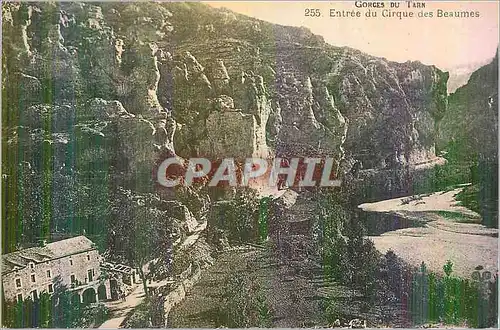 Cartes postales Gorges du Tarn Entree du Cirque des Beaumes