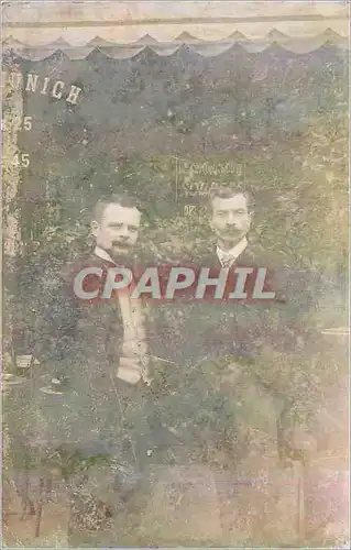 CARTE PHOTO Hommes Muncih