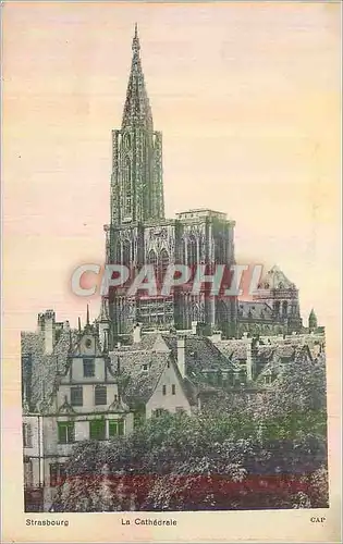 Cartes postales Strasbourg La Cathedrale