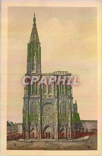 Cartes postales Strasbourg La Cathedrale