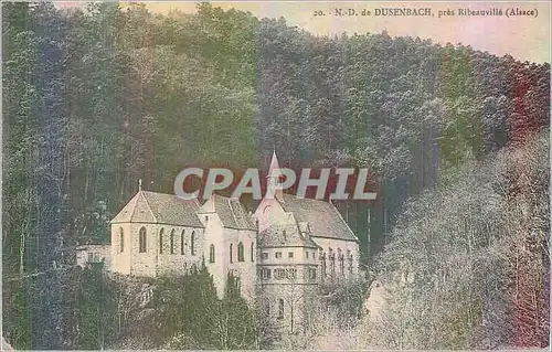 Ansichtskarte AK N D de Dusenbach pres Ribeauville (Alsace)