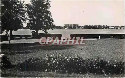 Cartes postales moderne La Pointe d'Hendaye Nos Belles Pyrenees vue du Jardin du Vieux Fort