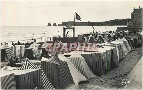 Cartes postales moderne Hendaye Plage (B P) La Plage et Les Deux Jumeaux