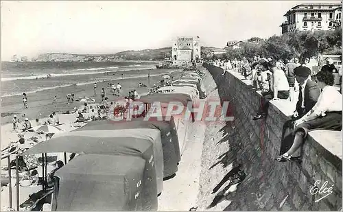 Cartes postales moderne Hendaye Plage (B P) La Plage La Promenade et Le Casino