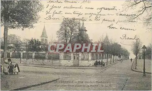 Cartes postales Le Perreux Rue Denjert Rochereau