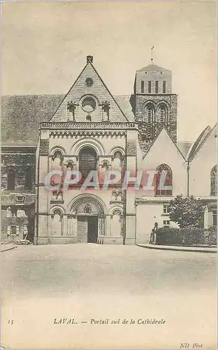 Ansichtskarte AK Laval Portail sud de la Cathedrale