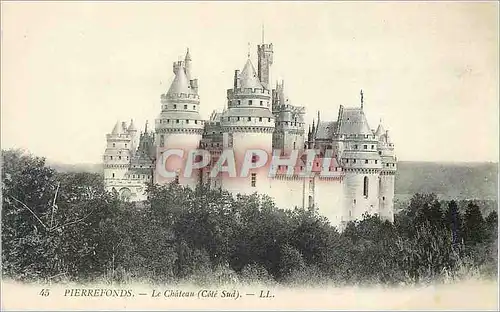 Ansichtskarte AK Pierrefonds Le Chateau (Cote Sud)