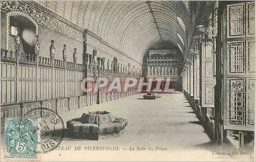 Cartes postales Chateau de Pierrefonds La Salle des Preux