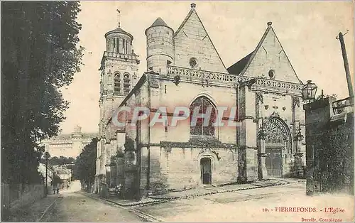 Cartes postales Pierrefonds L'Eglise