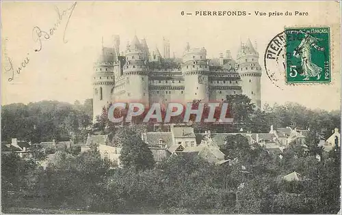 Ansichtskarte AK Pierrefonds Vue Prise du Parc