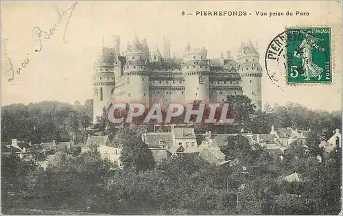 Cartes postales Pierrefonds Vue Prise du Parc