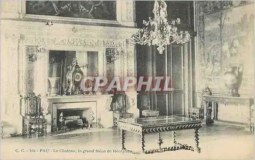 Ansichtskarte AK Pau Le Chateau Le Grand Salon de Reception