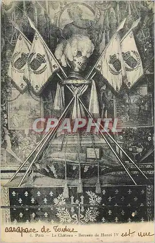 Cartes postales Pau Le Chateau Berceau de Henri IV