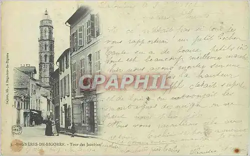 Cartes postales Bagneres de Bigorre Tour des Jacobins