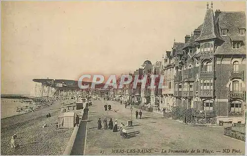 Cartes postales Mers les Bains La Promenade de la Plage