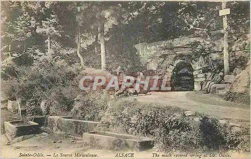 Cartes postales Sainte Odile La Source Miraculeuse Alsace