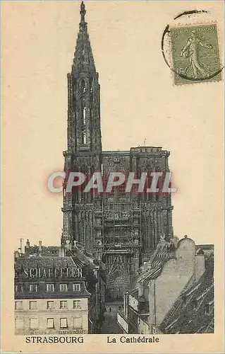 Cartes postales Strasbourg La Cathedrale