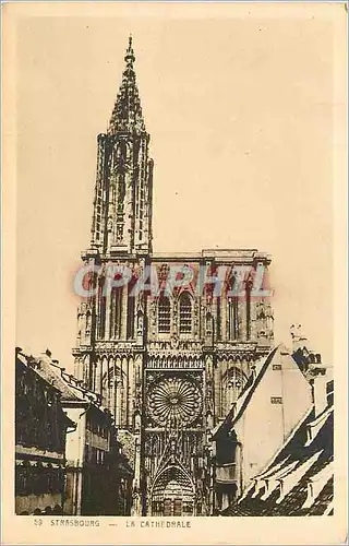 Cartes postales Strasbourg La Cathedrale