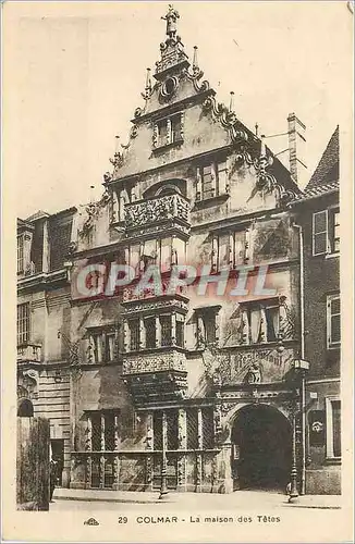 Cartes postales Colmar La Maison des Tetes