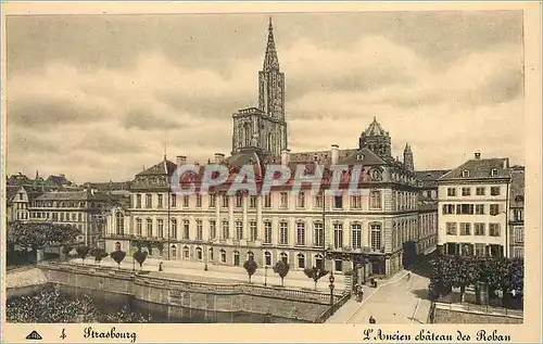 Ansichtskarte AK Strasbourg L'Ancien Chateau des Rohan