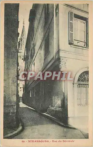 Cartes postales Strasbourg Rue du Devidoir