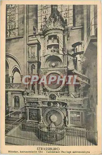 Cartes postales Strasbourg Cathedrale L'Horloge Astronomique