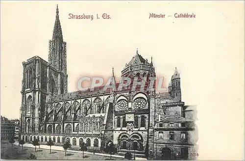 Cartes postales Strasbourg I Els Cathedrale