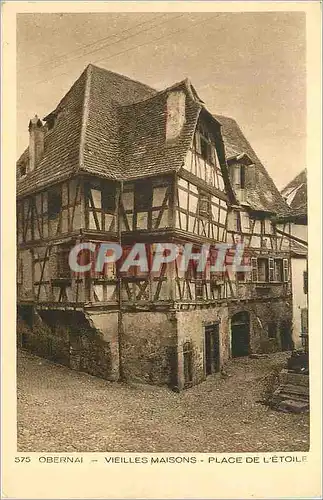 Cartes postales Obernai Vieilles Maisons Place de l'Etoile