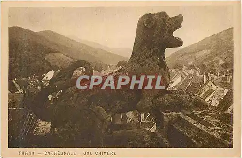 Cartes postales Thann Cathedrale Une Chimere