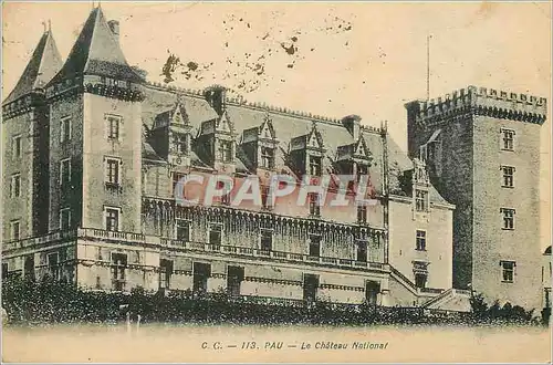 Cartes postales Pau Le Chateau National