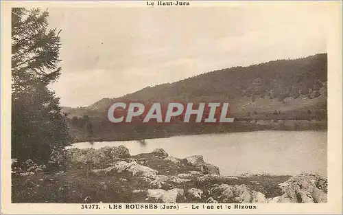Cartes postales Les Rousses (Jura) Le Lac et le Rizoux