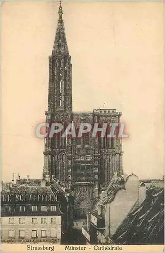 Cartes postales Strassburg Cathedrale