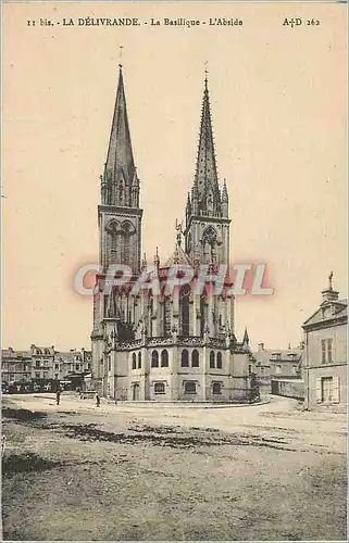 Ansichtskarte AK La Delivrande La Basilique d'Abside