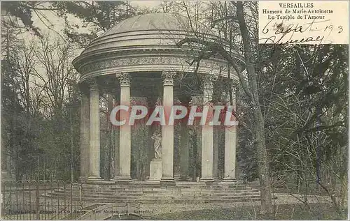 Cartes postales Versailles Hameau de Marie Antoinette Le Temple de l'Amour